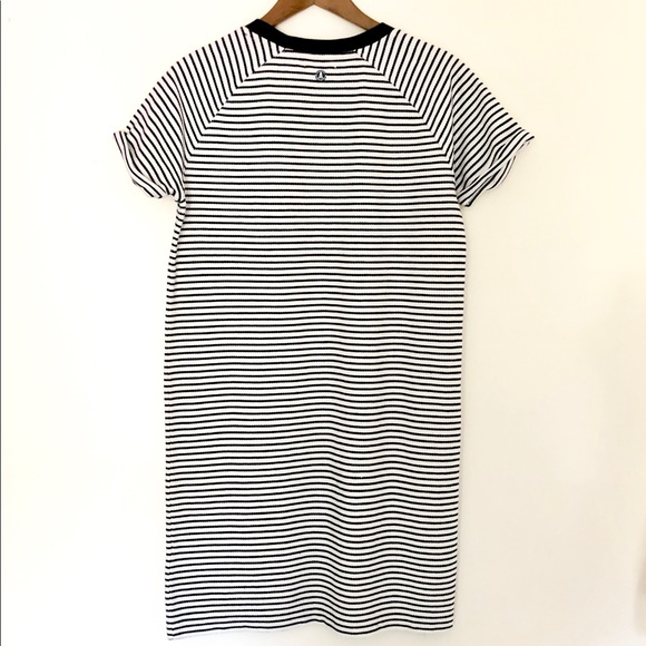 Barbour Montreith Striped Dress in Navy/White - Picture 2 of 7